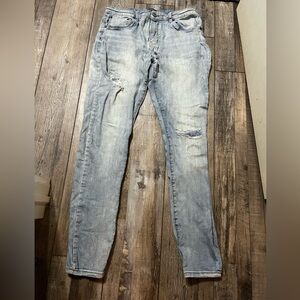 Se’renade Light wash  Distressed Men's skinny Jeans size 36